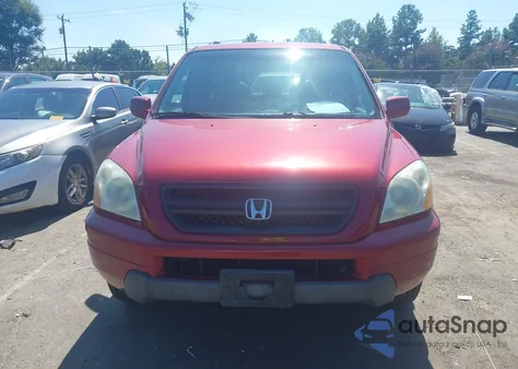 2003 Honda Pilot Ex из США, поврежденный, VIN 2HKYF18403H595440